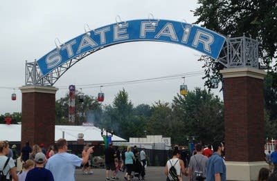 state fair streetcar arch gate entry