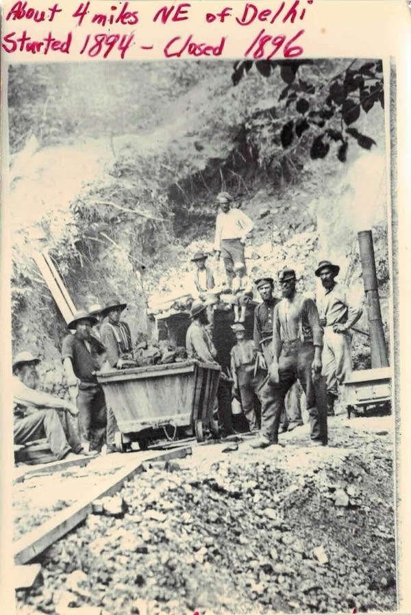 group of miners