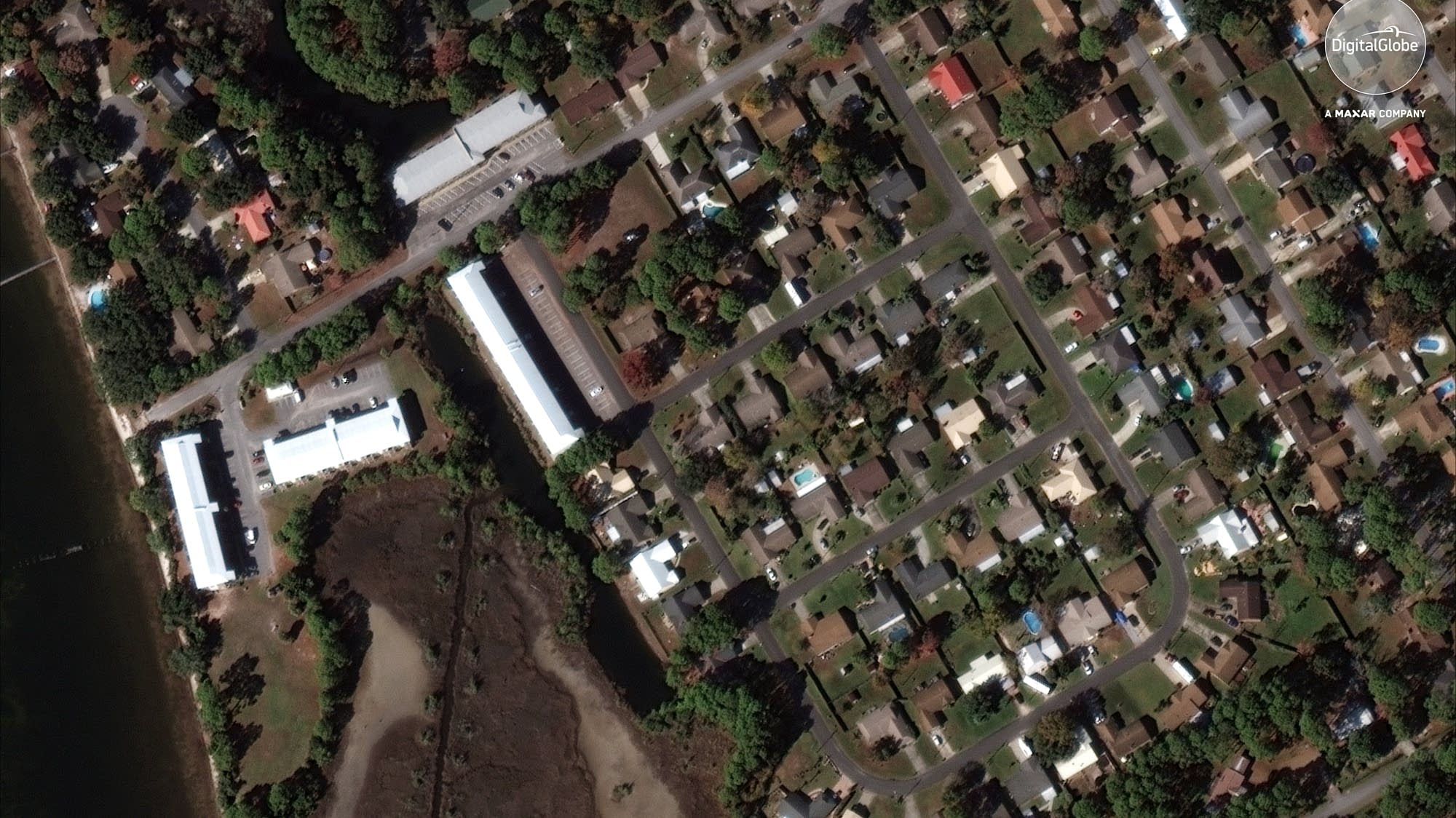 Hurricane Michael damage