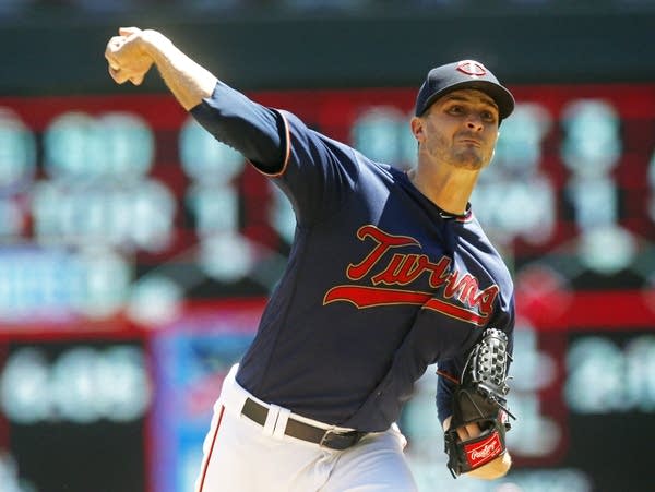 Minnesota Twins pitcher Jake Odorizzi