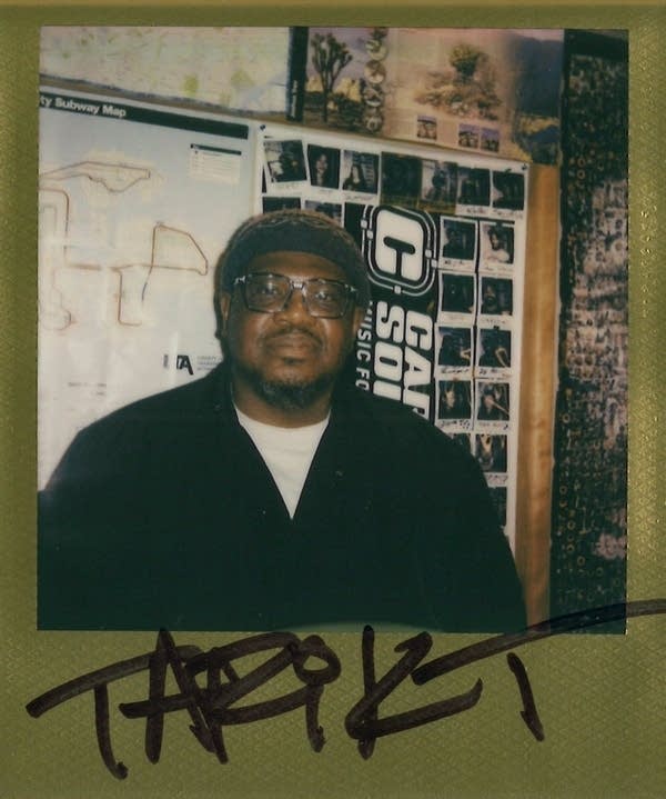 Tarik Thornton's polaroid photo