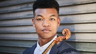 Violinist Randall Goosby enjoys meteoric rise but remains grounded