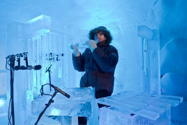Weekend Arts Roundup: ice instruments and local poetry