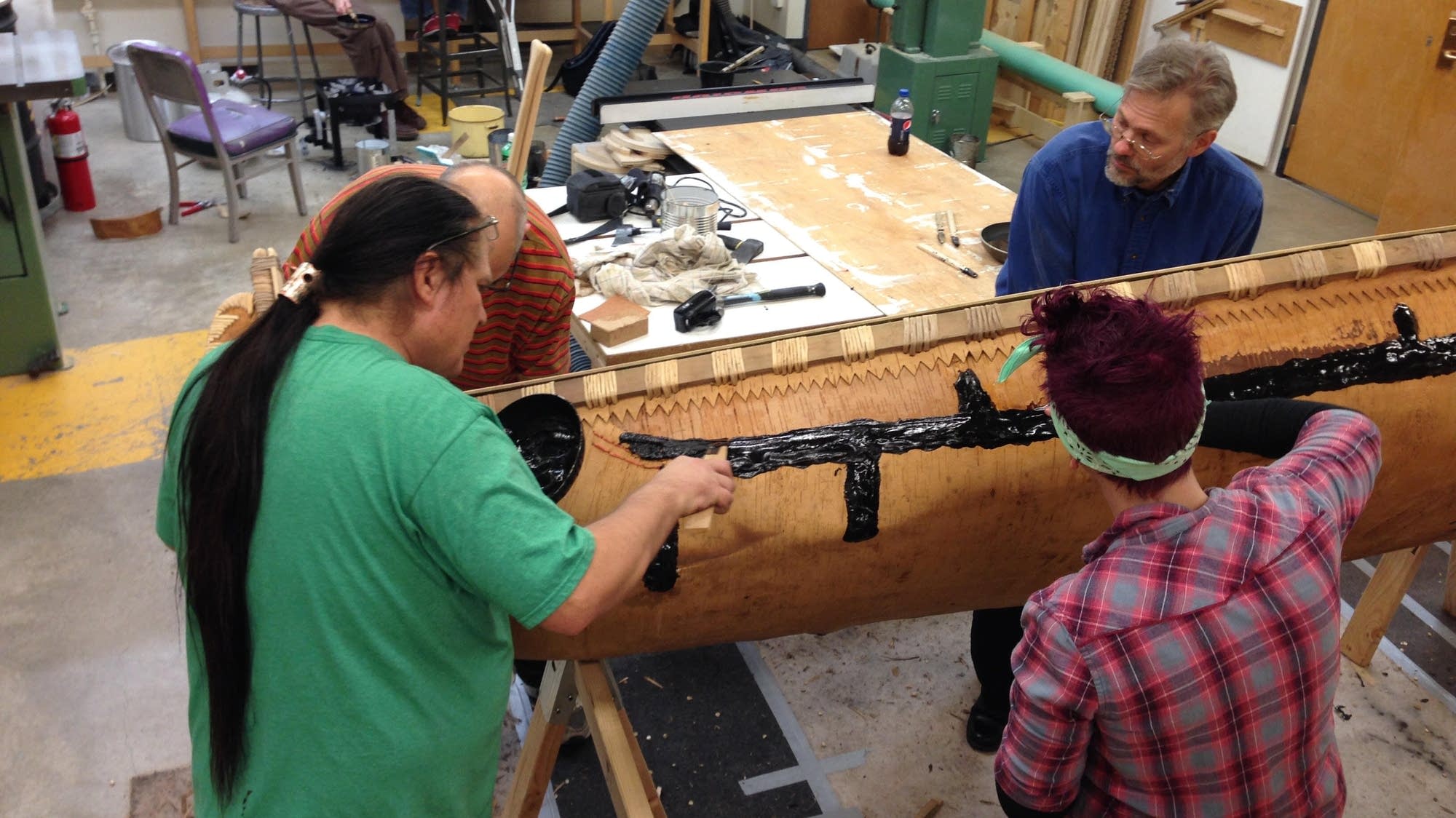 Panel explains pivotal role of birchbark canoes in connecting cultures