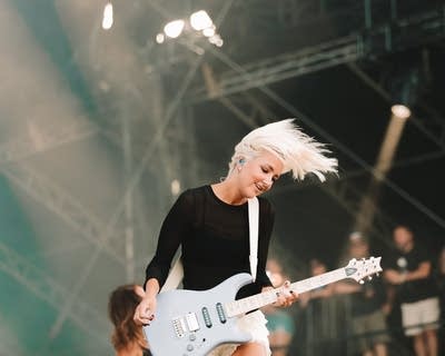 the band the beaches performing on stage
