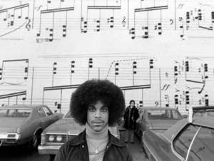 Photograph of Prince taken by Robert Whitman