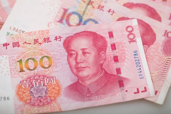 China Yuan of Mao dollar bank note are arranged for a photograph on 07 September 2017, in Hong Kong, Hong Kong. ((Photo by studioEAST/Getty Images)