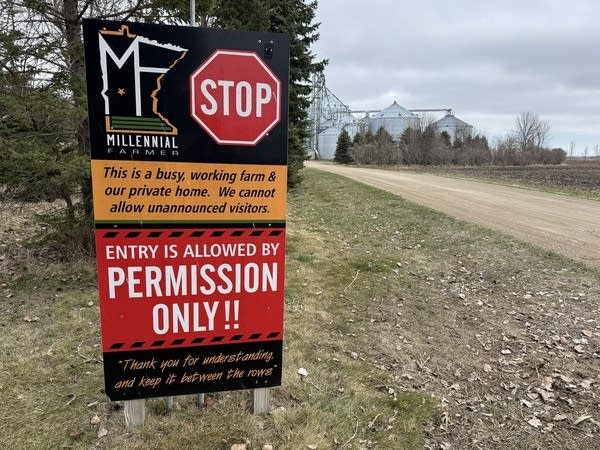 A sign warning potential visitors to avoid showing up unannounced