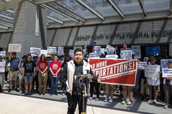 What happens to cases of Minnesota immigrants after they are deported?