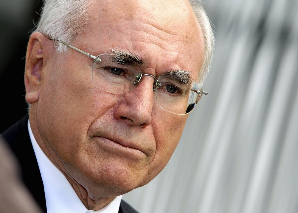 Australian Prime Minister John Howard sp