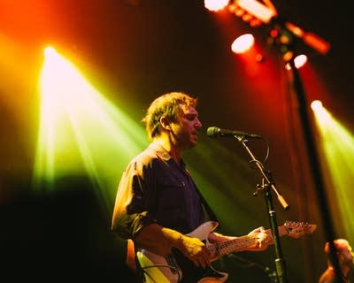willy mason and his band performing on stage