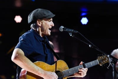 James Taylor performs on 'The Late Show with Stephen Colbert'