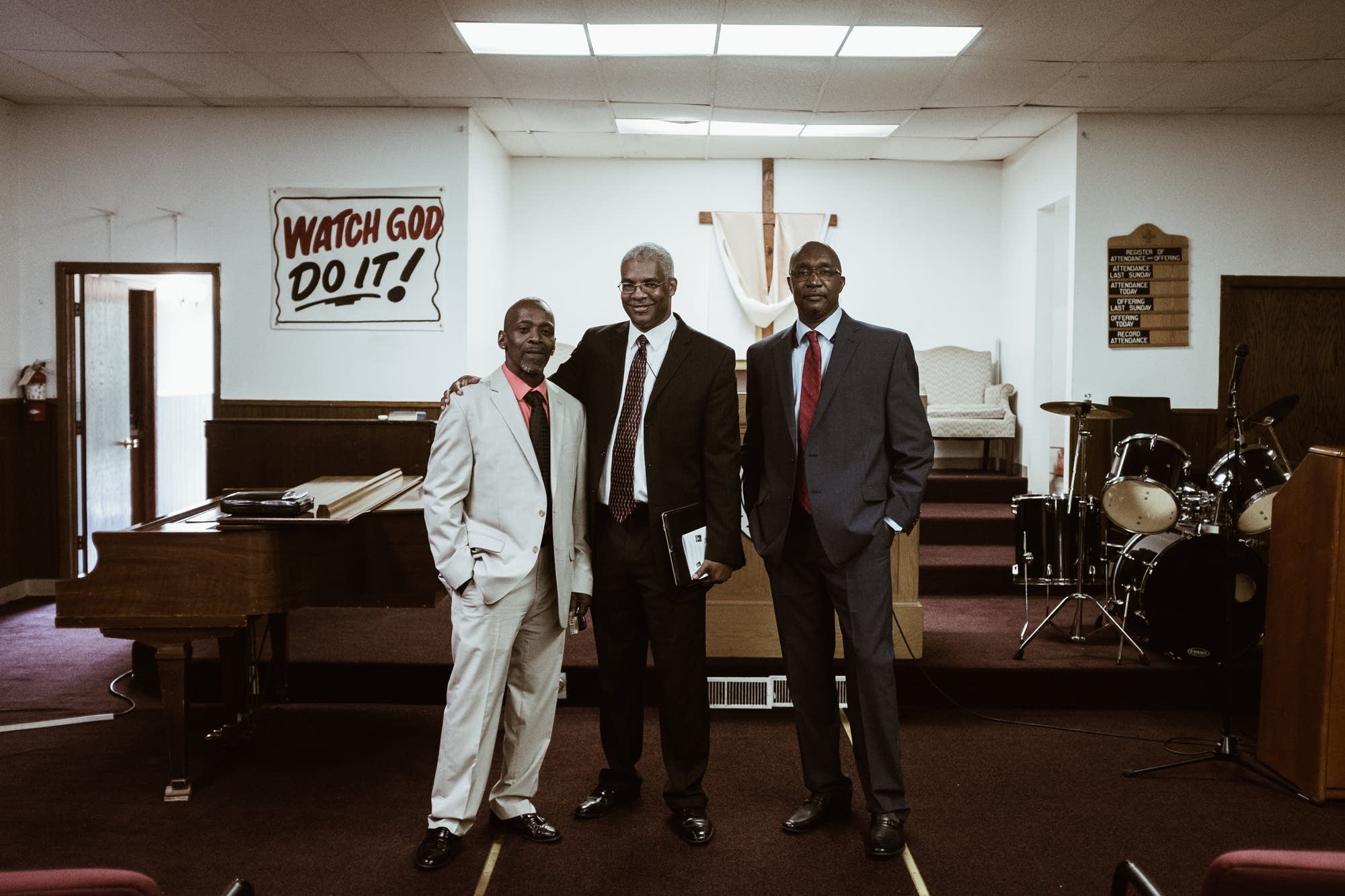 A photograph from Den-Zell Gilliard's series, Sunday Best.