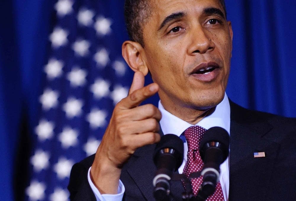 (Quality repeat)US President Barack Oba