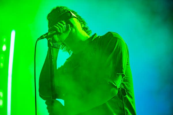 The Strokes performed at Minnesota Yacht Club in St. Paul, Minnesota, on Sunday, July 19, 2026.