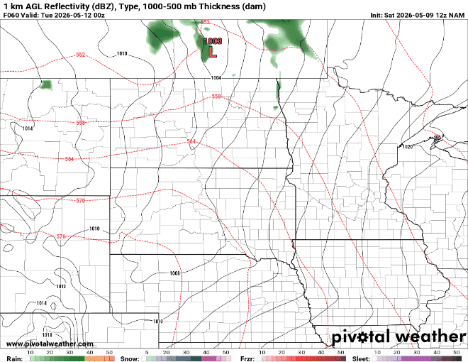 Forecast precipitation Monday 7 p.m. to Tuesday 7 a.m.