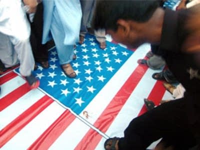 Anti-American protest