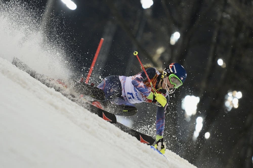 US teen Mikaela Shiffrin wins Olympic slalom gold | MPR News
