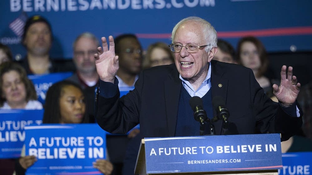 Group says Sanders to attend Minneapolis forum on racial equity MPR News