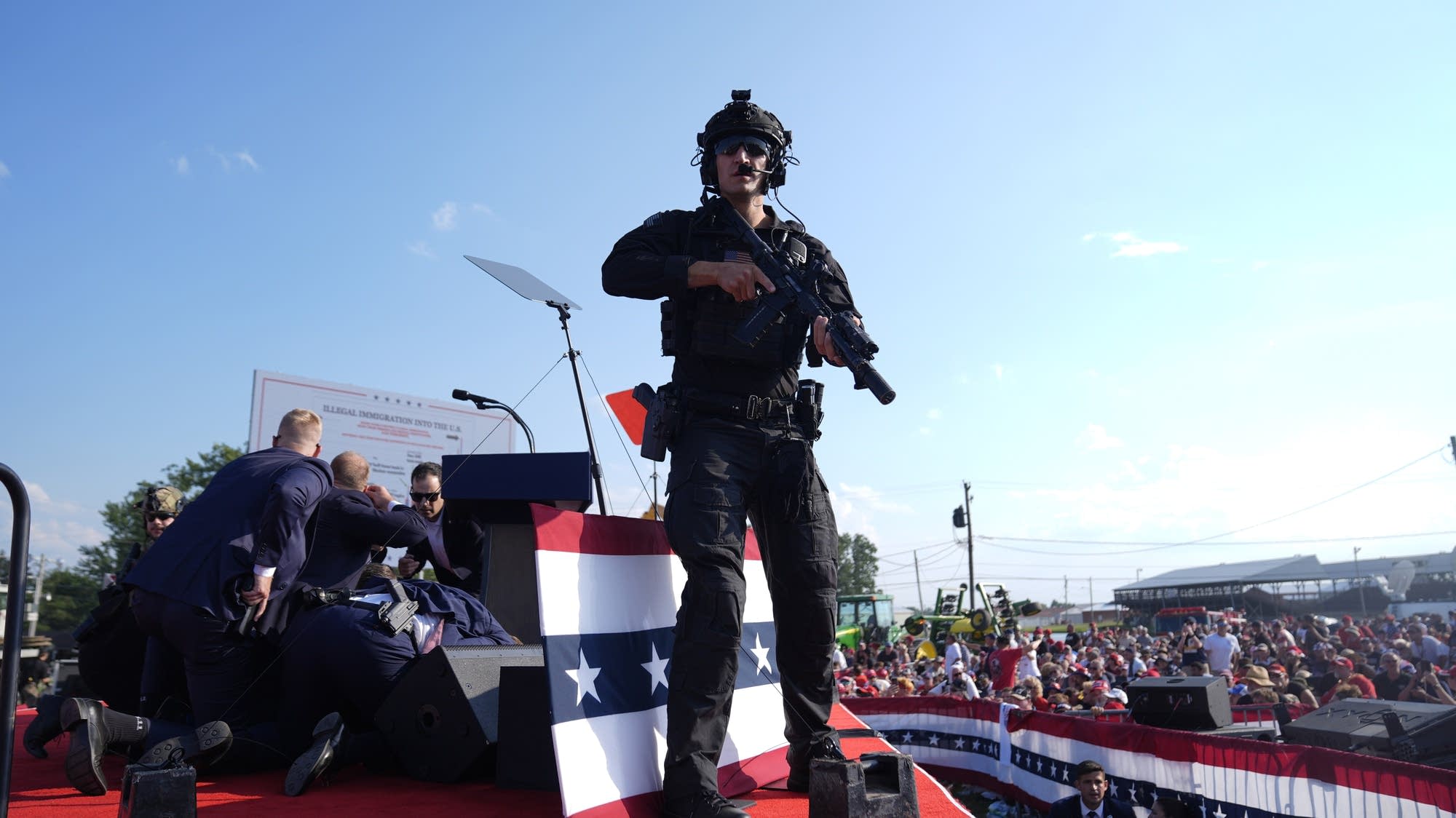Security Setup Trump Rally Iran threat prompted more security at Trump rally as officials warn of ...