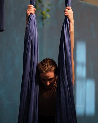 A circus performance that addresses grief and mental health