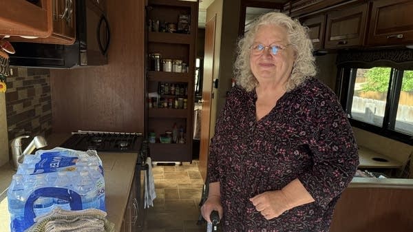 Gail Engel loves camping in her motor home. Social Security disability income made it financially practical to raise her grandson.