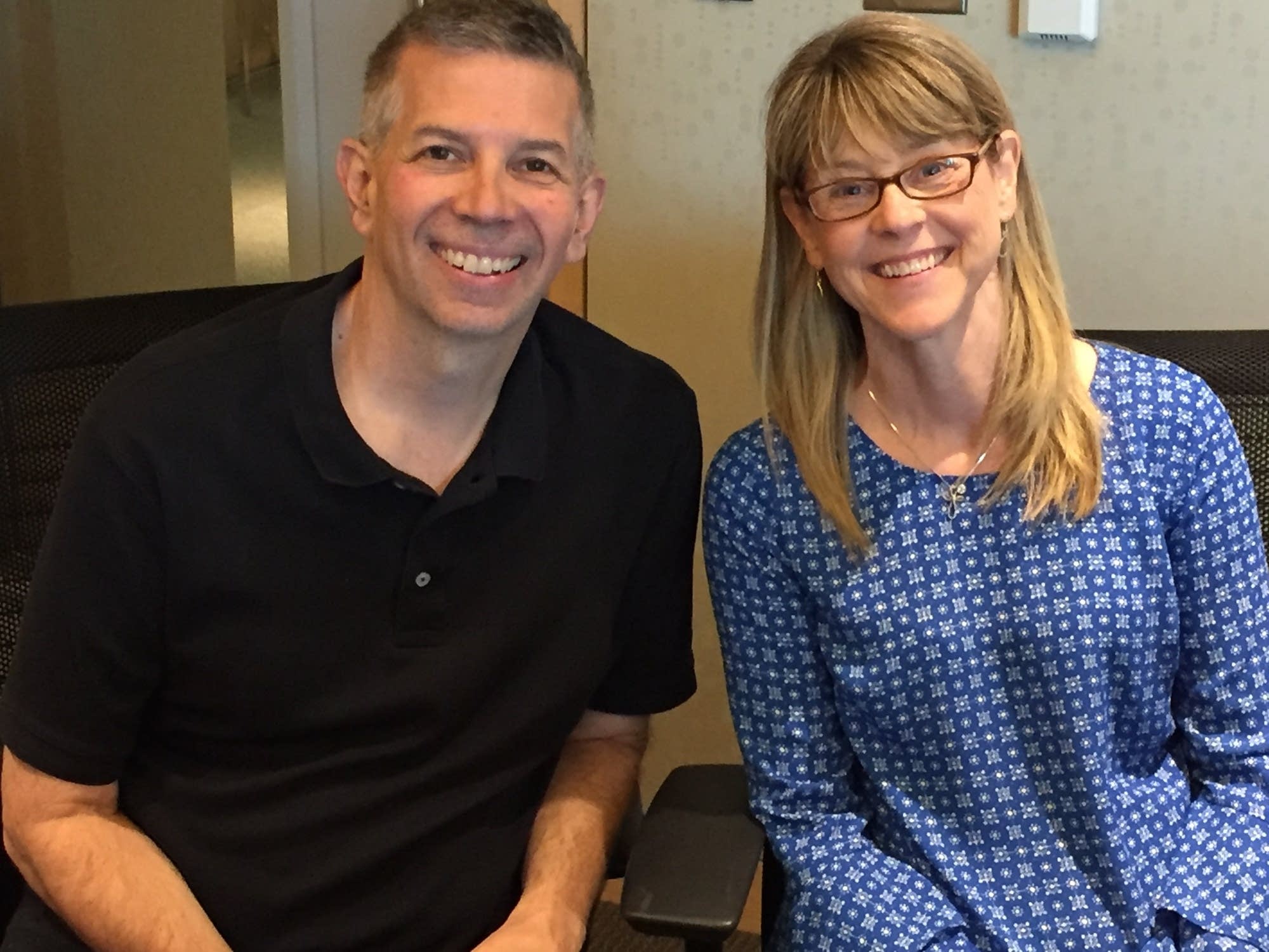 Steve Staruch with Lauri Nelson