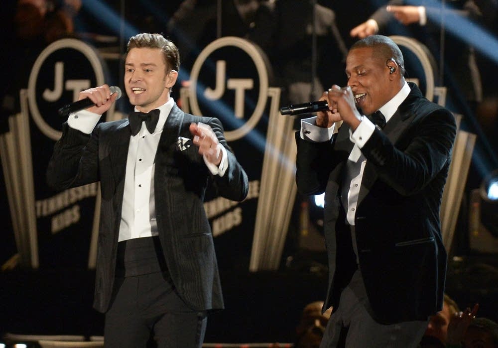 Justin Timberlake and Jay-Z