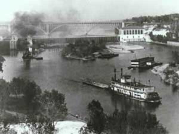 Dam in 1925