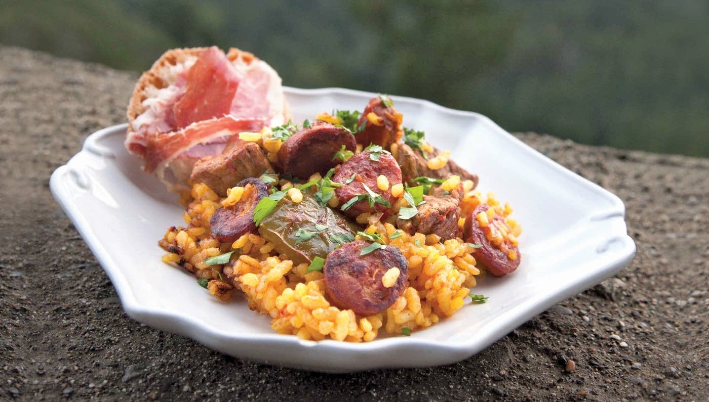 Chorizo and Pork Loin Paella The Splendid Table
