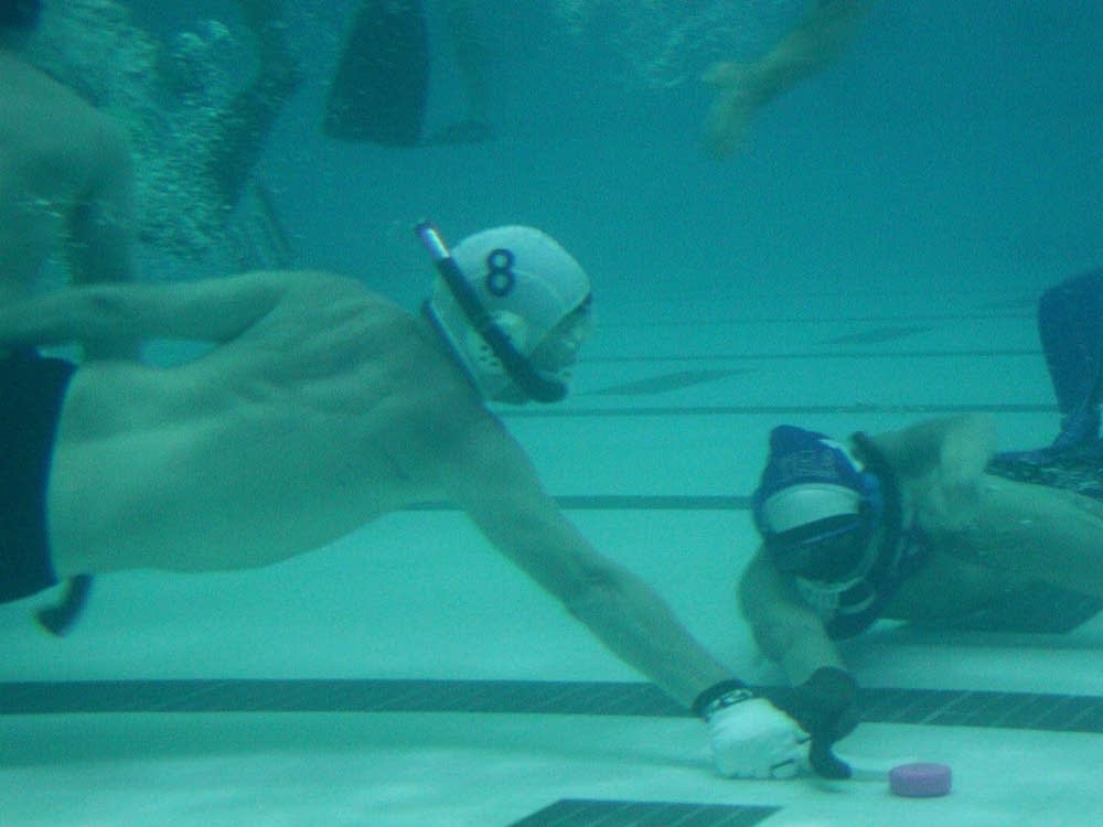 Underwater hockey