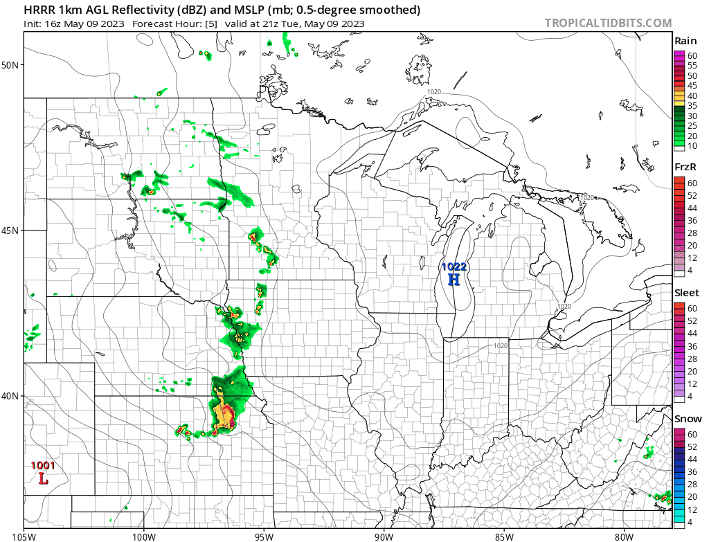NOAA HRRR model