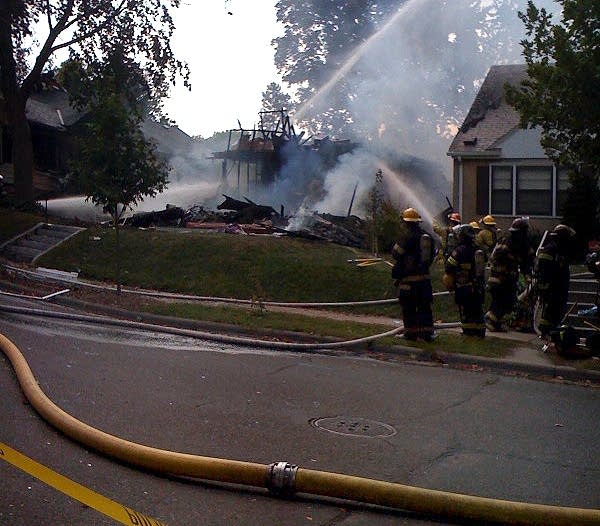 House explodes in south Minneapolis Minnesota Public Radio News
