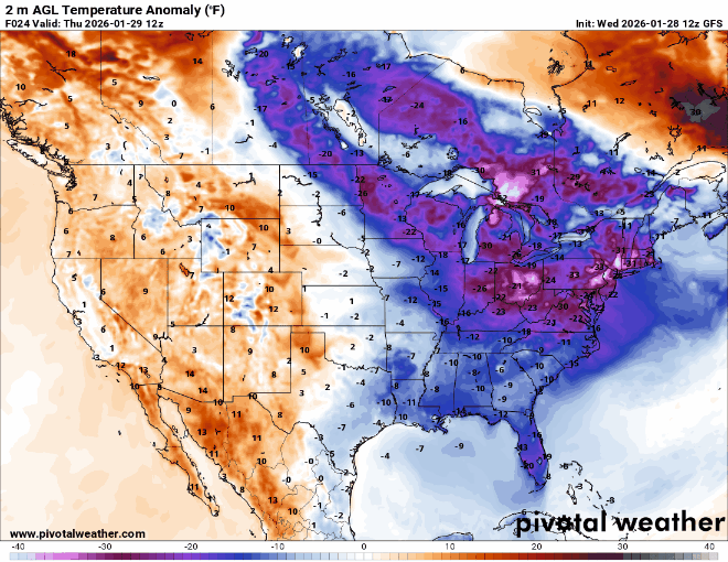 A couple more cold days before a weekend warmup