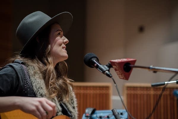 Brandi Carlile performs in The Current studio