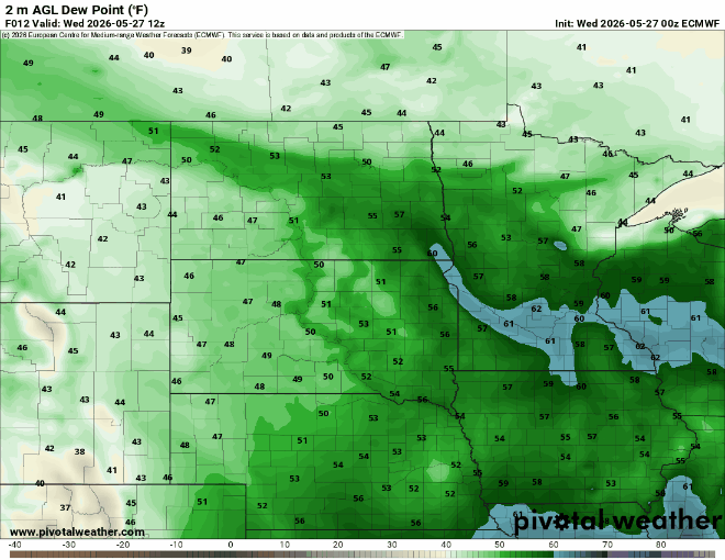 dews fcst