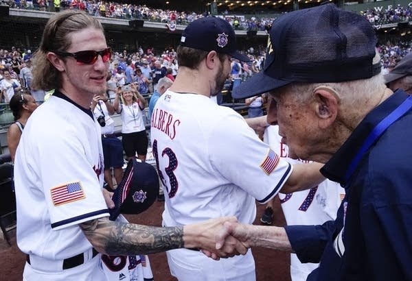 Brewers pitcher bitten by his own words