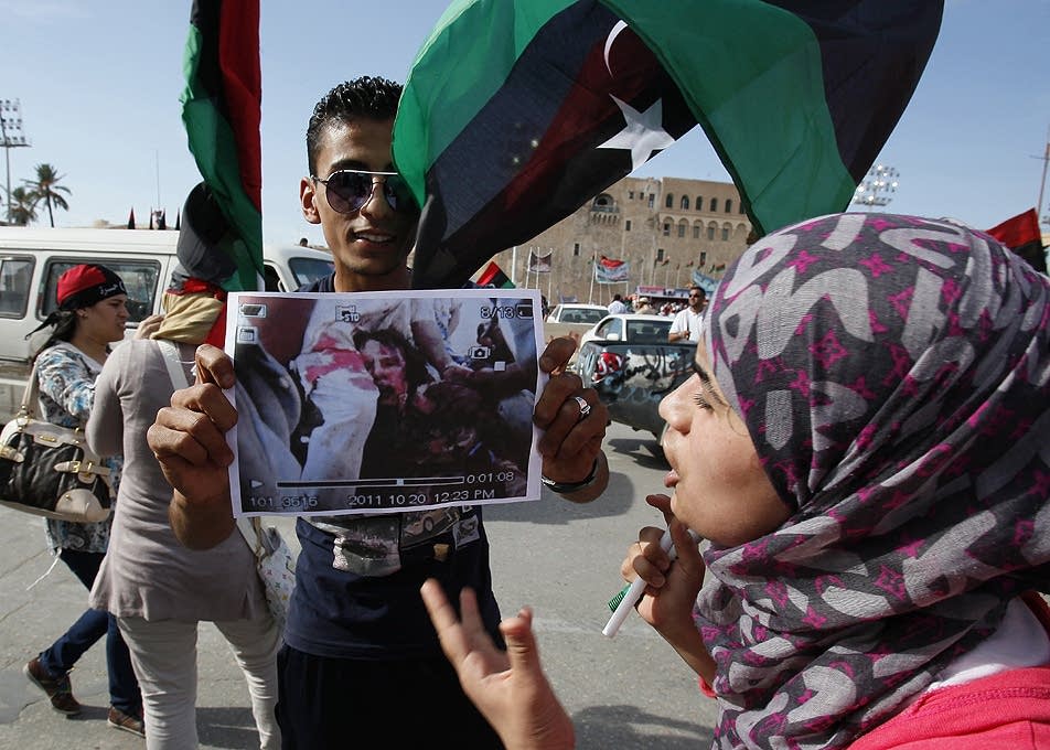 Reaction to Gadhafi's death