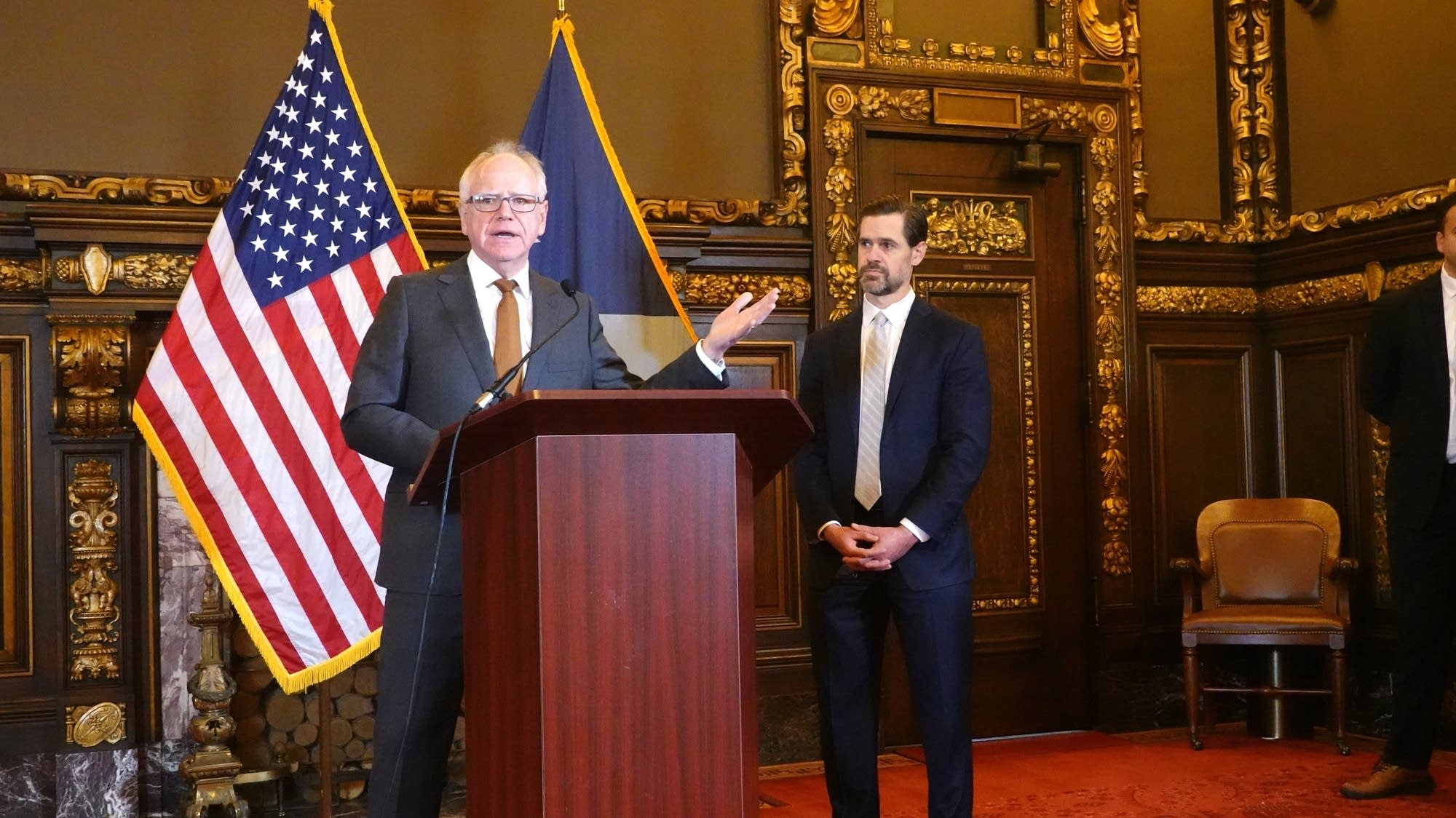 Walz blasts unfounded Trump claim on cyberattacks