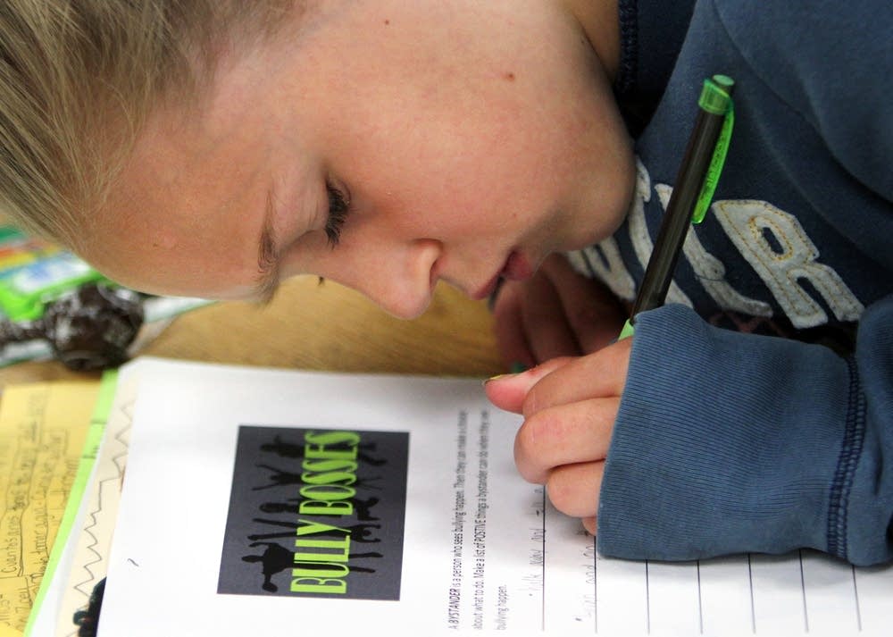 Bullying worksheet