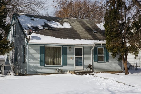 The house where Jerry Lee Curry and Shelia Machelle Wilson lived