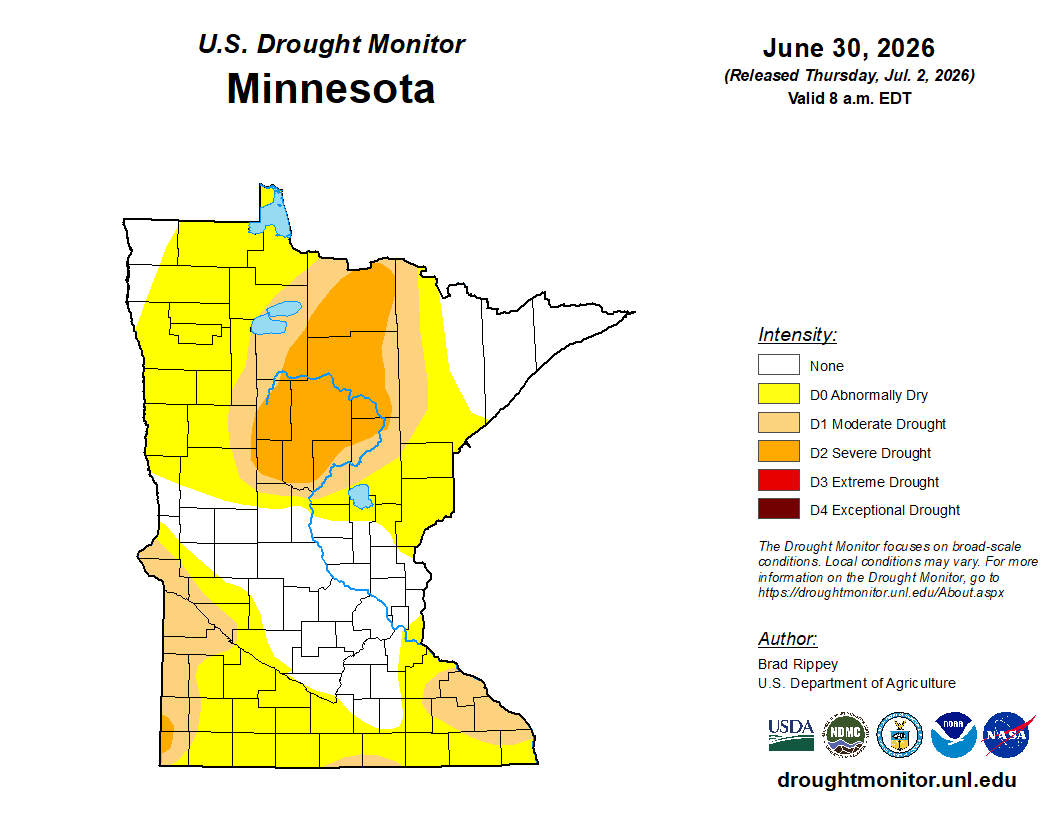 Drought monitor 6-30