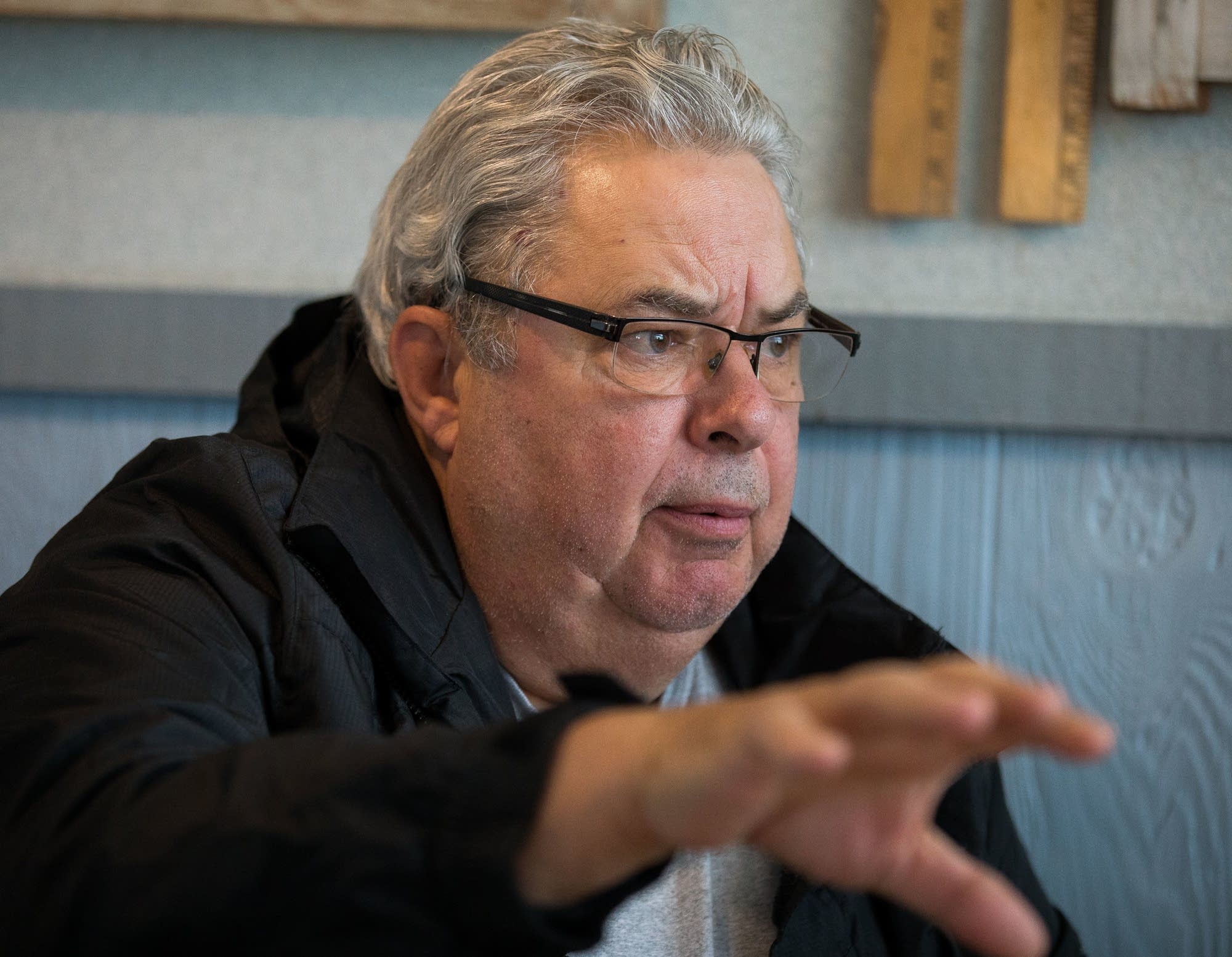 Bill Dian of Brainerd is retired from the forest products company Potlatch.