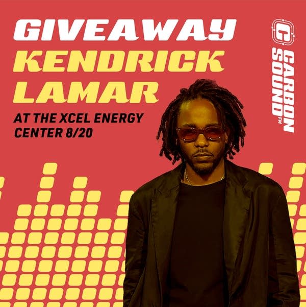 Kendrick Lamar will perform at the Xcel Energy Center on Saturday, August 20.