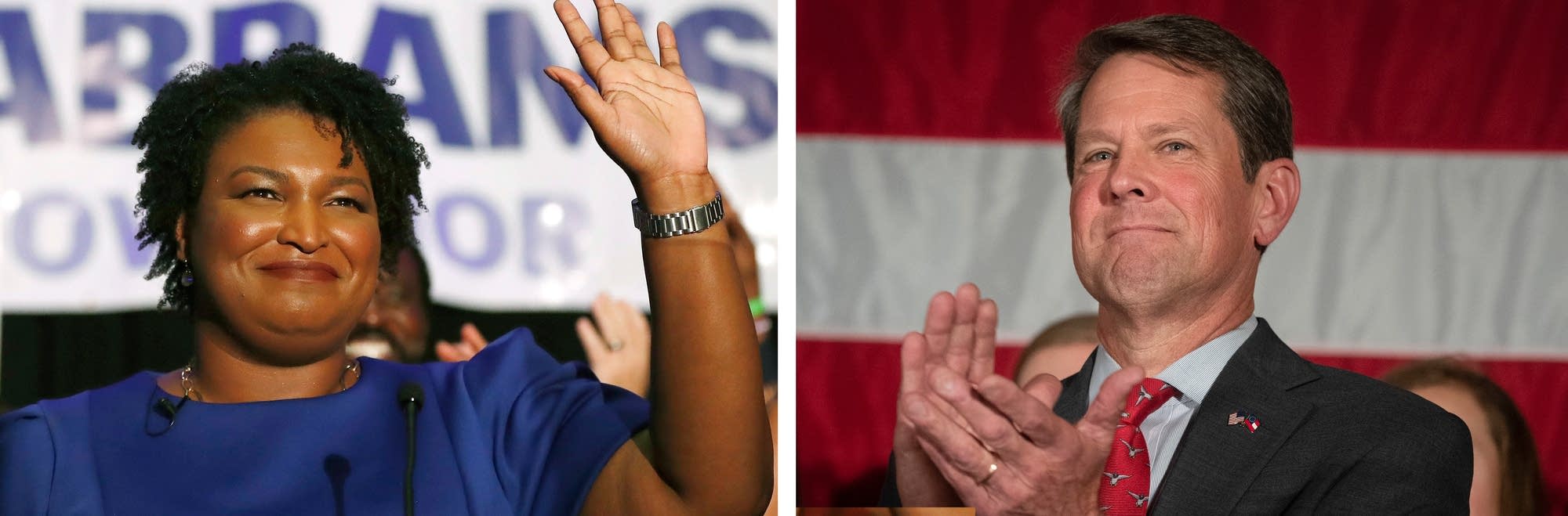 Stacey Abrams, Brian Kemp