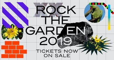 Rock the Garden Tickets Now on sale