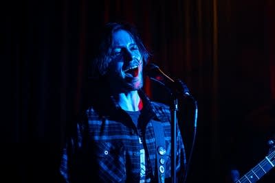 band performing on stage