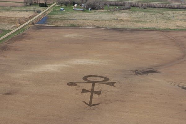 Farmer plows a tribute to Prince