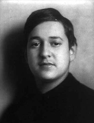 Austrian-American composer Erich Wolfgang Korngold