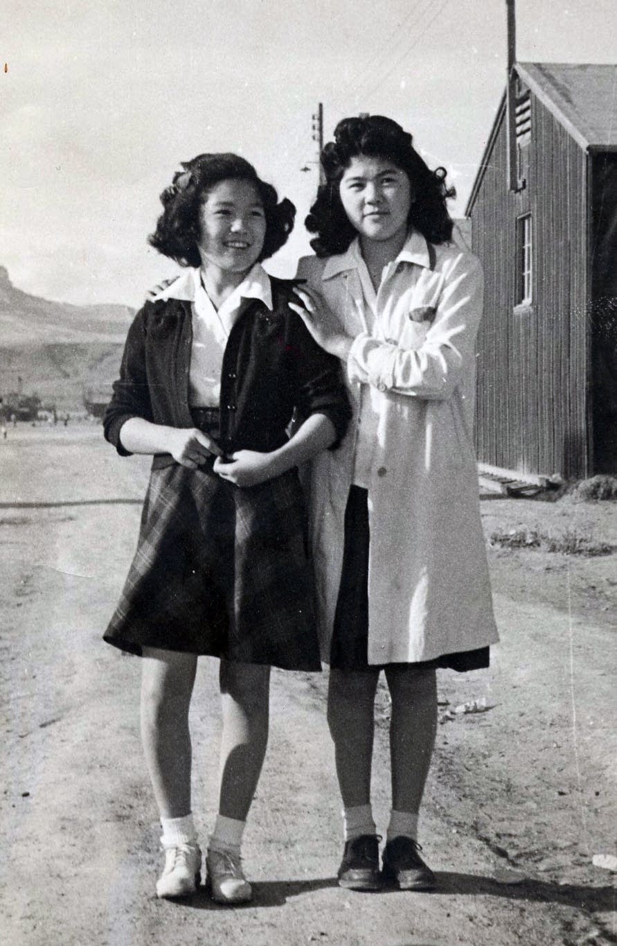 Judy (Hayano) Tabata and sister Hannah (Hayano) Semba